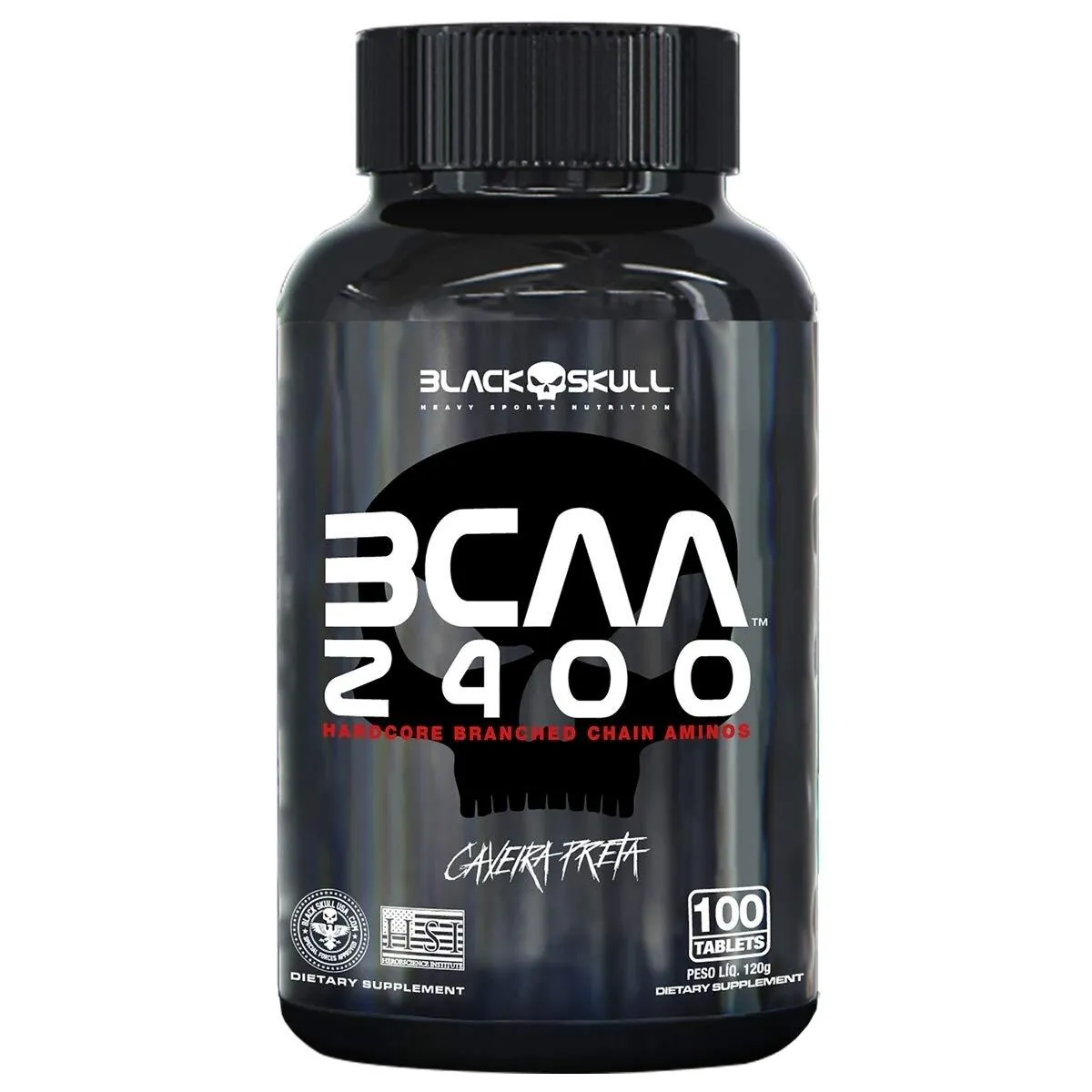 BCAA 2400 100 Tabletes - Black Skull