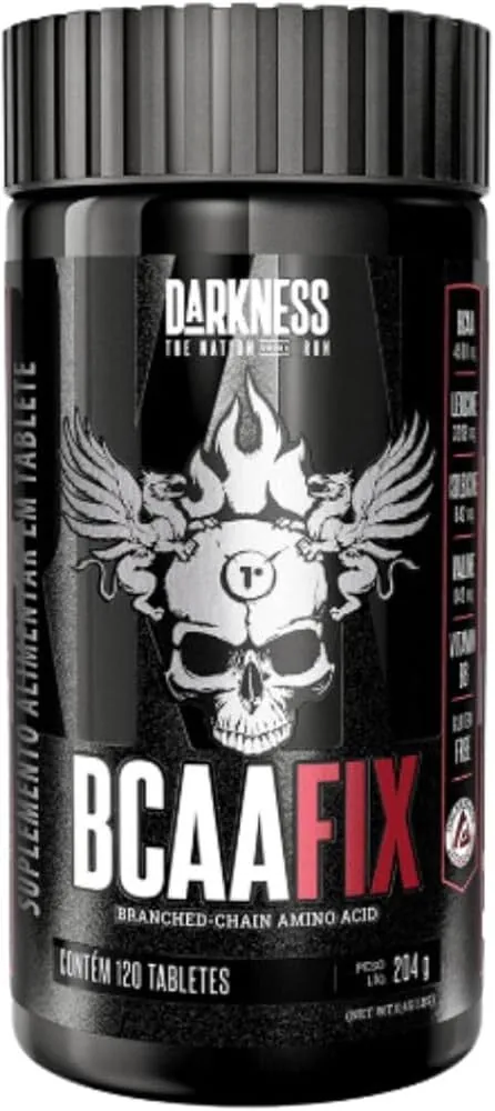 Darkness BCAA Fix 4500mg 120 Tabletes - Integralmédica - 4500mg por dose