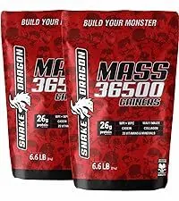 Genérico Hipercalórico Refil 3Kg Mass 36500 Gainers Mousse de Morango - 3Kg refil