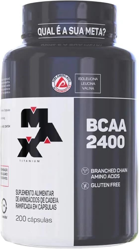 Max Titanium BCAA 2400 200 Cápsulas